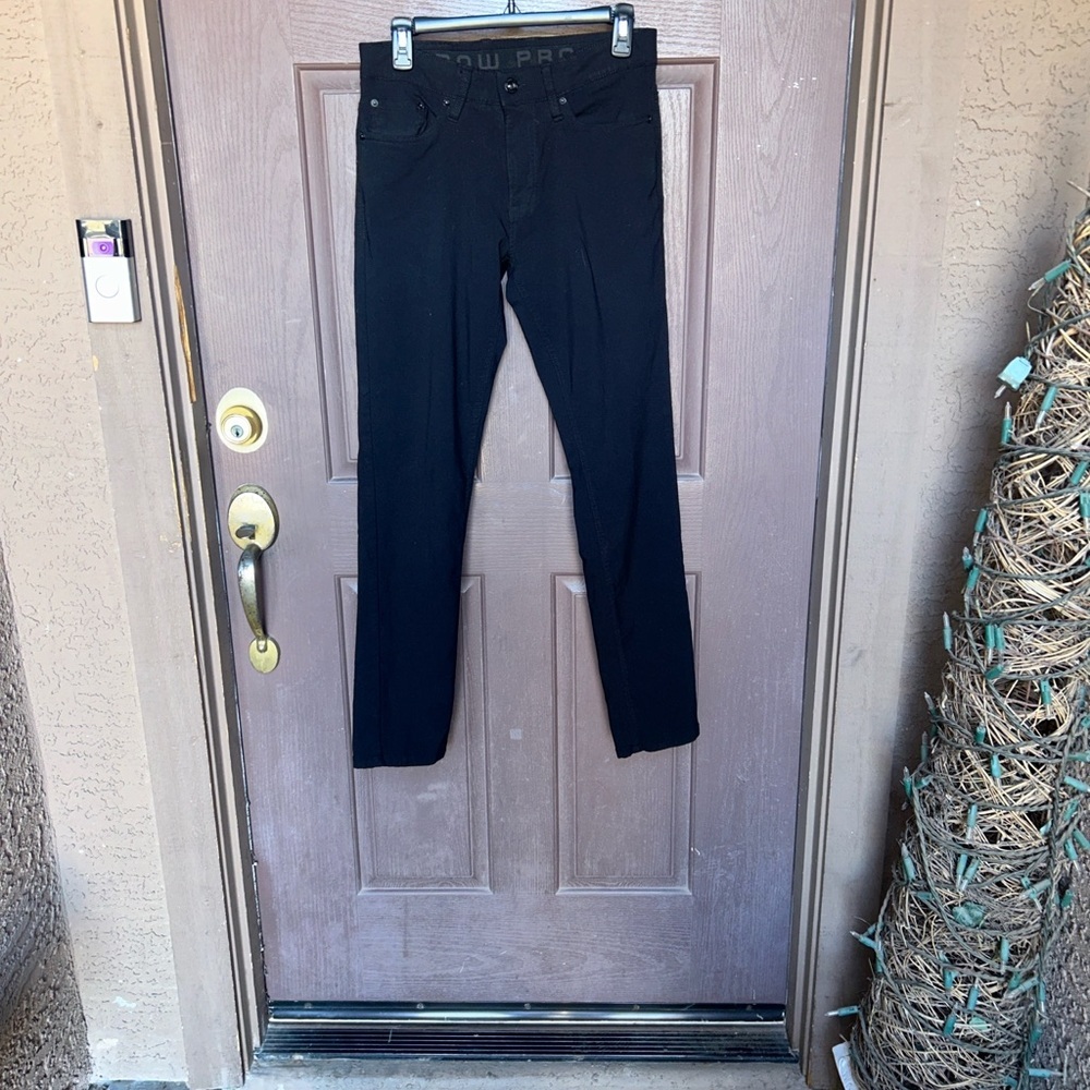 Men's Slim Fit Black Pants